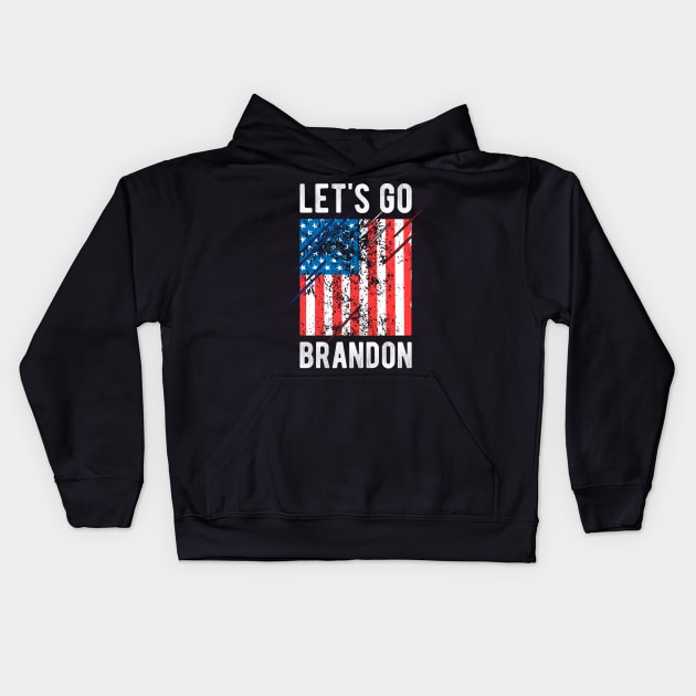 Funny anti Biden Kids Hoodie by howardebowers